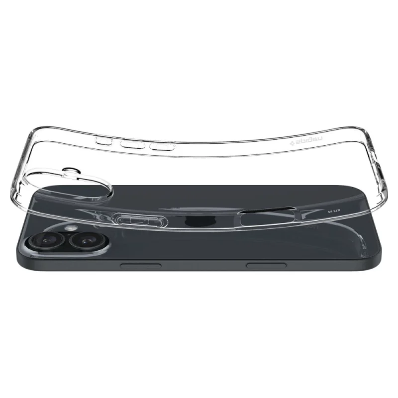 Etui Spigen Liquid Crystal na iPhone 16 Plus - przezroczyste - obrazek 7