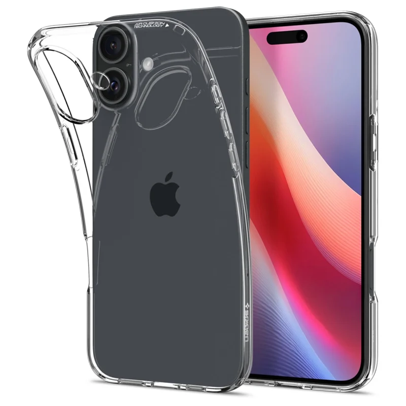 Etui Spigen Liquid Crystal na iPhone 16 Plus - przezroczyste - obrazek 8