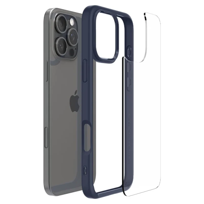 Etui Spigen Ultra Hybrid na iPhone 16 Pro Max - niebieskie - obrazek 7