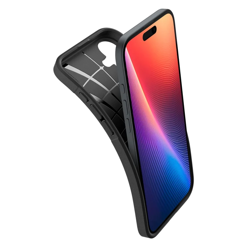 Etui Spigen Core Armor na iPhone 16 Plus - czarne - obrazek 5