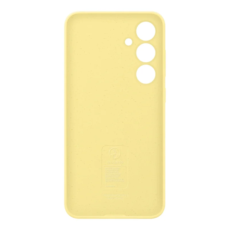 Etui Samsung Silicone Case EF-PS721CYEGWW do Samsung Galaxy S24 FE - żółte - obrazek 2