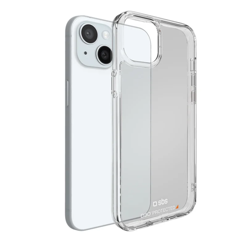 Etui SBS D3O do iPhone 15 - przezroczyste - obrazek 2