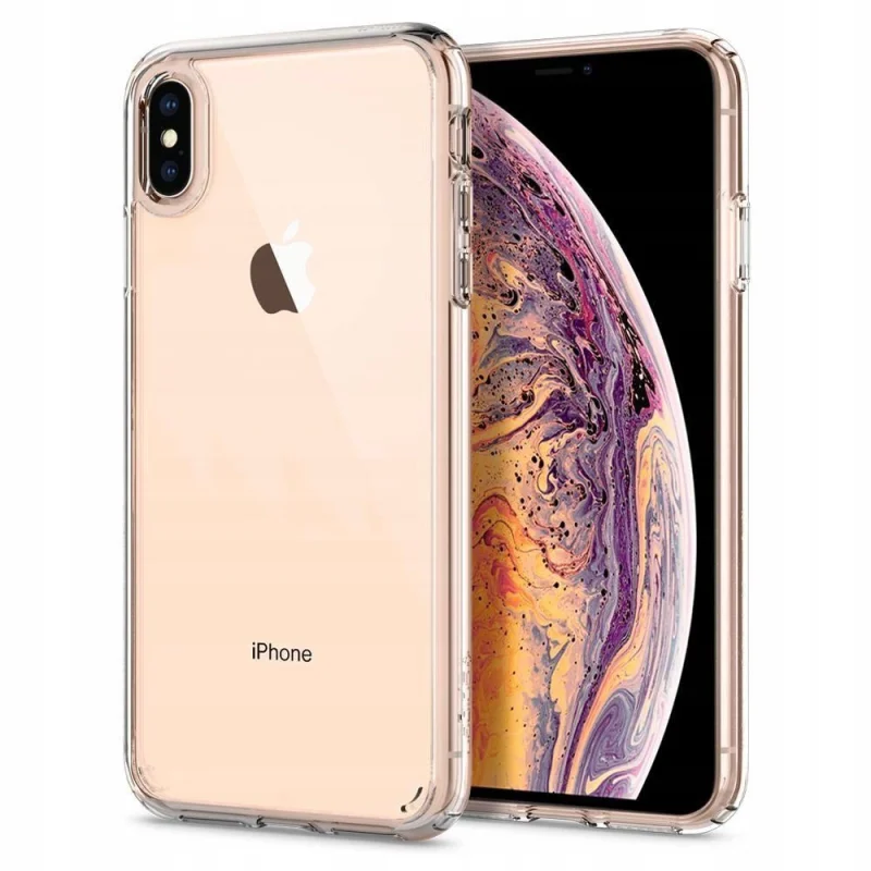 Etui Spigen Ultra Hybrid na iPhone X / XS - przezroczyste - obrazek 2