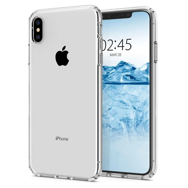 Etui Spigen Liquid Crystal na iPhone X / XS - przezroczyste