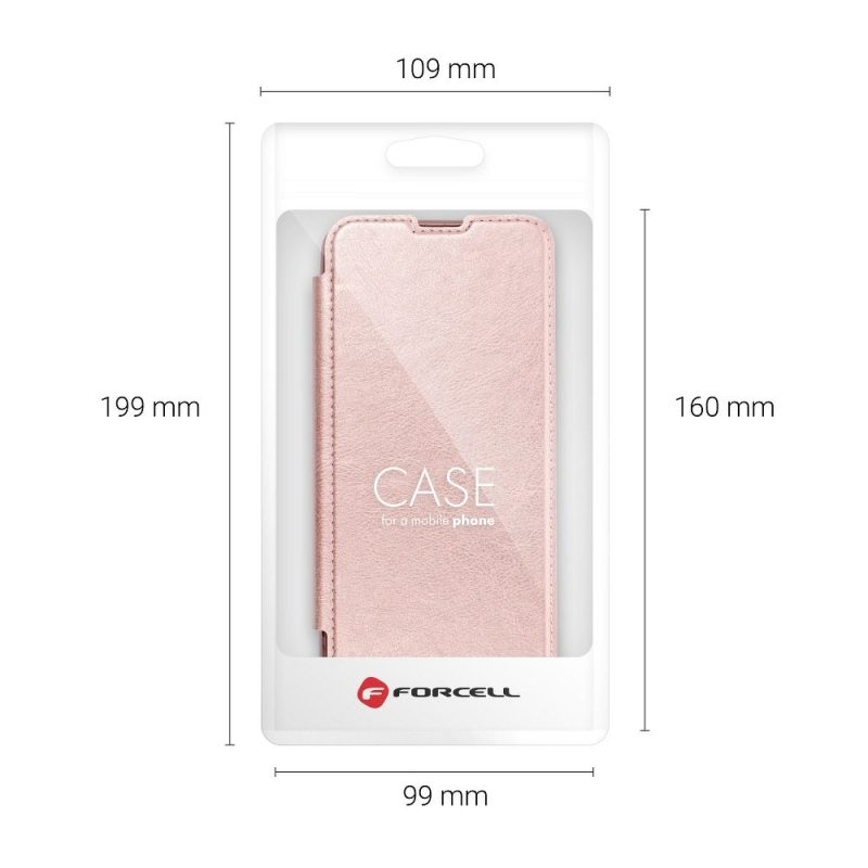 Kabura Forcell ELECTRO BOOK do IPHONE 11 PRO Max złoty róż - obrazek 7