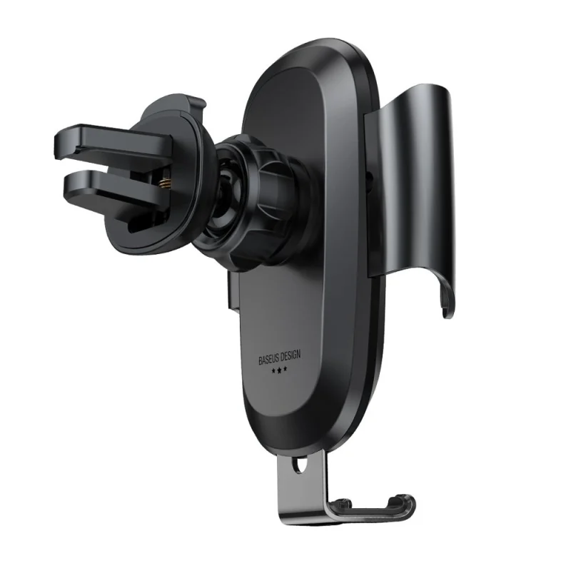 Uchwyt Baseus Future Gravity Car Mount SUYL-WL01 grawitacyjny na telefon 4-6" na kratkę nawiewu - czarny - obrazek 4