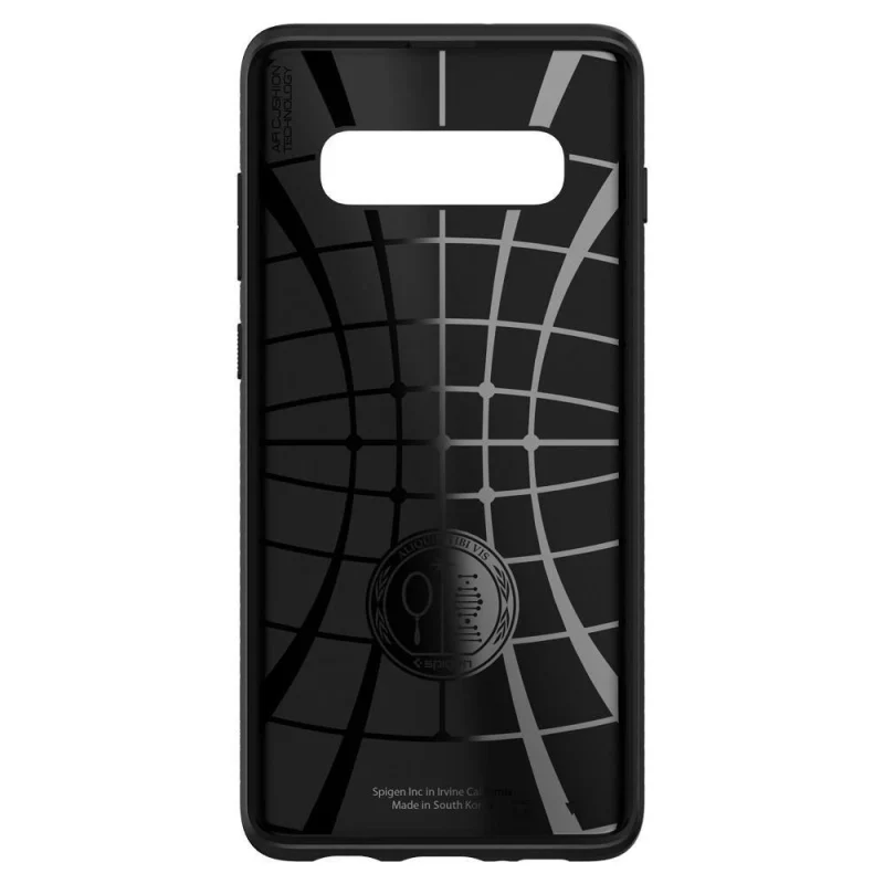 Etui Spigen Liquid Air na Samsung Galaxy S10+ - czarny mat - obrazek 10