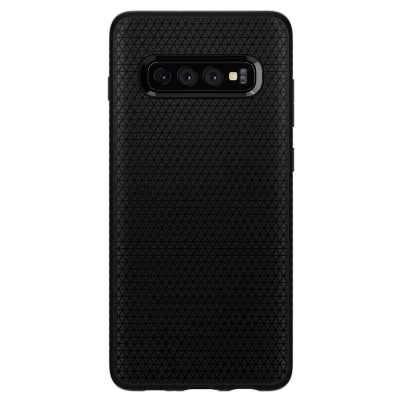 Etui Spigen Liquid Air na Samsung Galaxy S10+ - czarny mat - obrazek 11