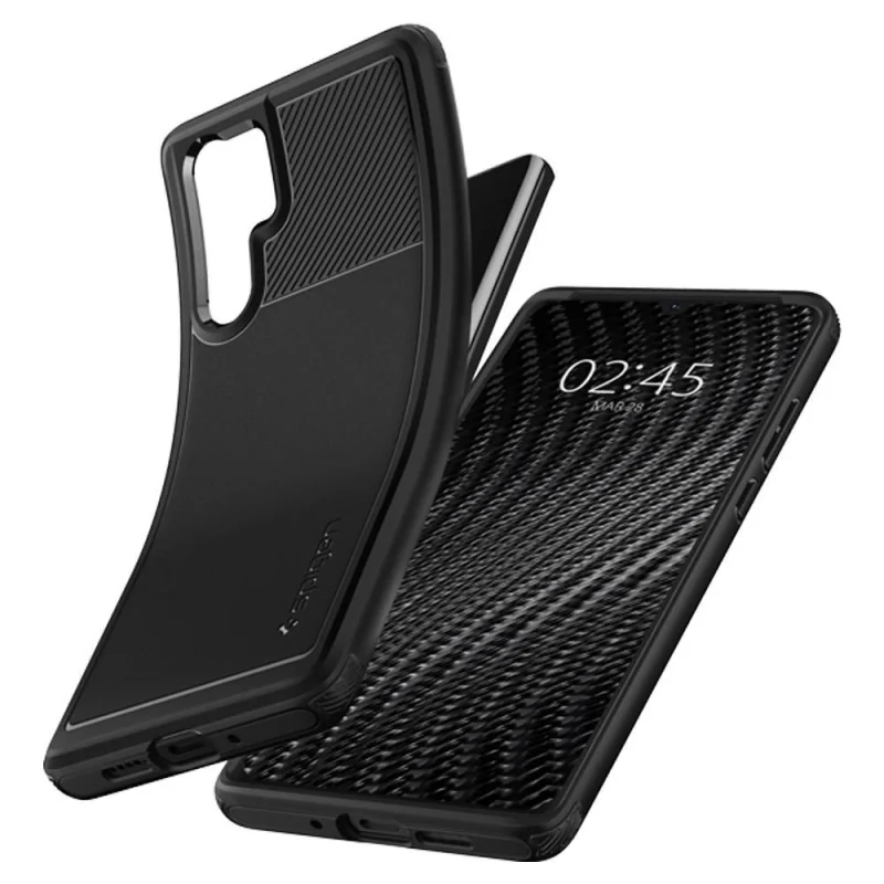 Etui Spigen Rugged Armor na Huawei P30 Pro - czarne - obrazek 12