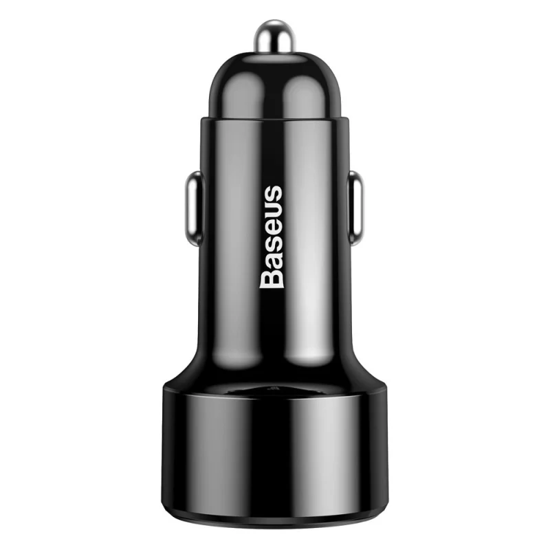 Baseus Magic Series Dual QC - ładowarka samochodowa Quick Charge 3.0 2x USB 45W 6A czarny (CCMLC20A-01) - obrazek 3