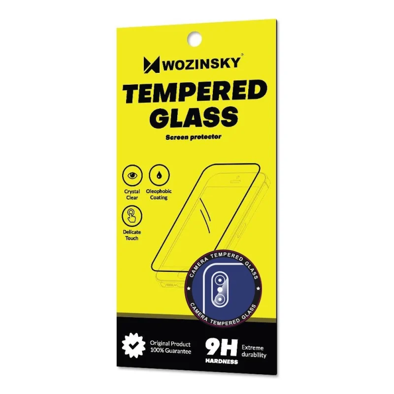 Wozinsky Camera Tempered Glass szkło hartowane 9H na aparat kamerę Xiaomi Redmi 7 - obrazek 9