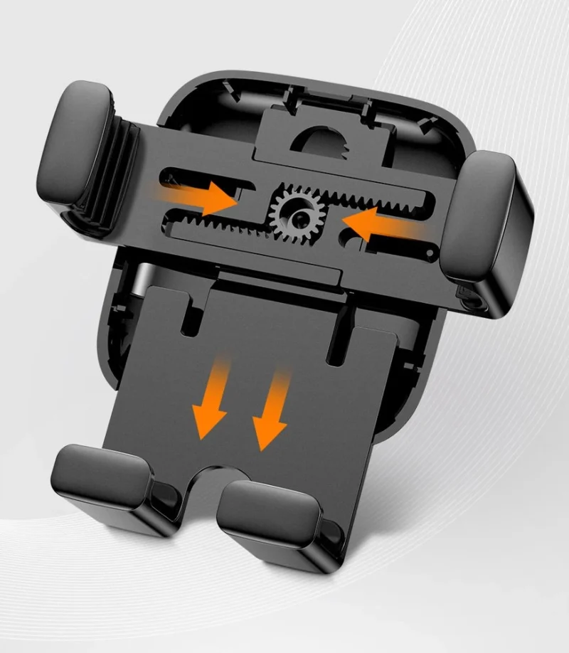 Uchwyt Baseus Cube SUYL-FK01 grawitacyjny na telefon 4.7-6.6" do samochodu na kratkę nawiewu - czarny - obrazek 12