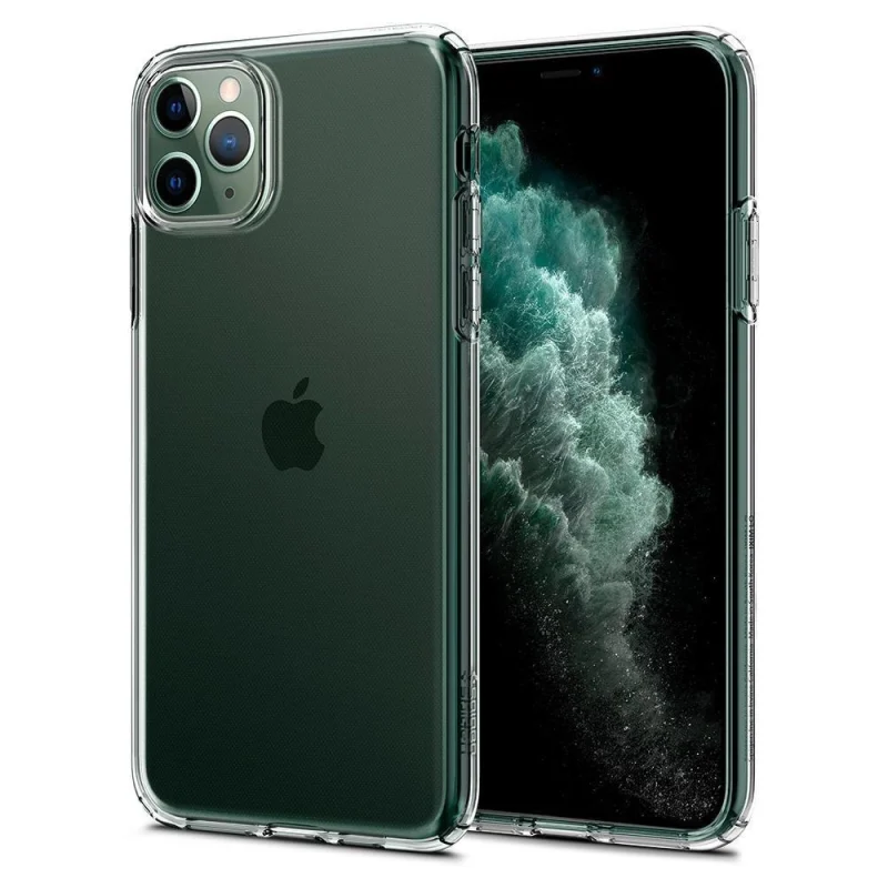 Etui Spigen Liquid Crystal na iPhone 11 Pro - przezroczyste - obrazek 2