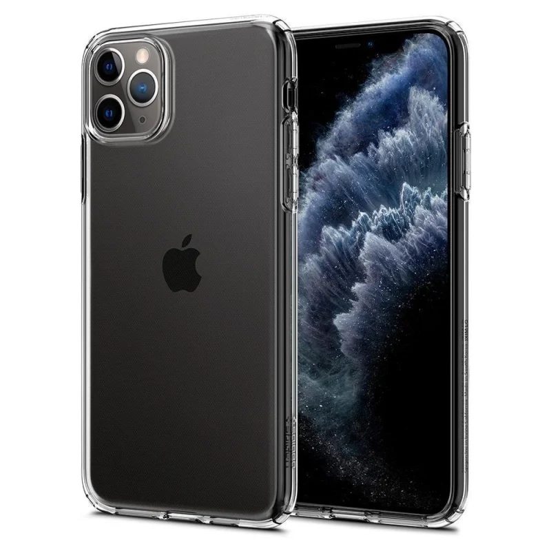 Etui Spigen Liquid Crystal na iPhone 11 Pro - przezroczyste - obrazek 10