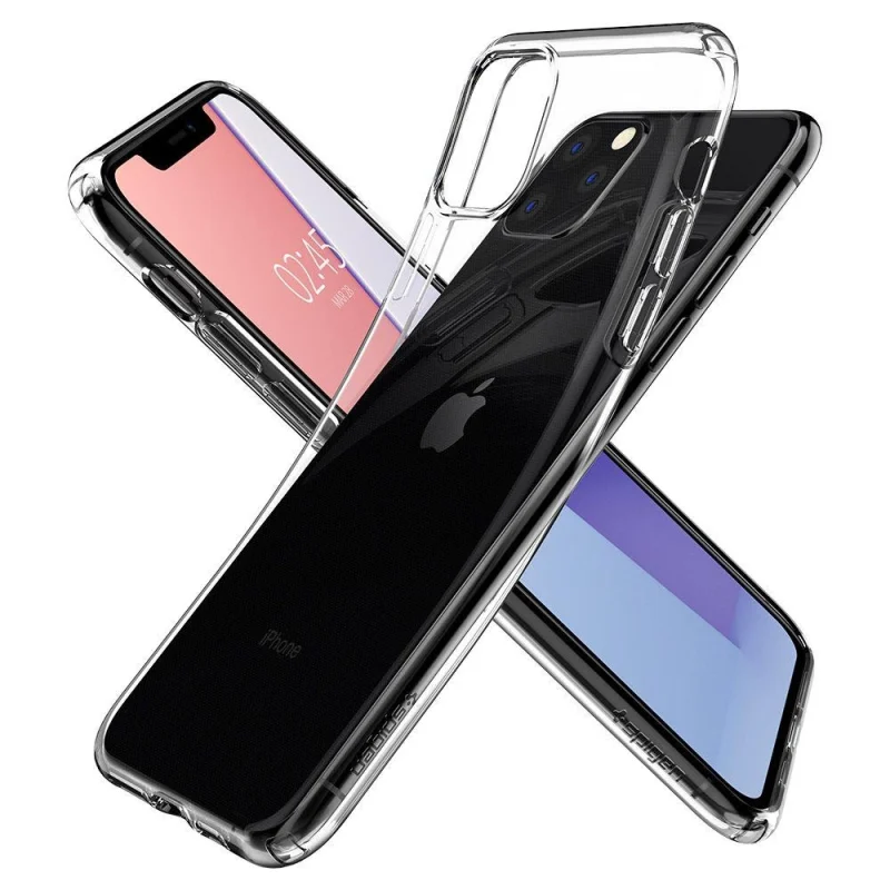 Etui Spigen Liquid Crystal na iPhone 11 Pro - przezroczyste - obrazek 7