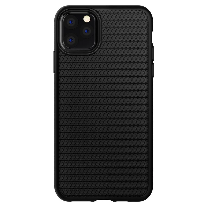 Etui Spigen Liquid Air na iPhone 11 Pro - czarny mat - obrazek 9