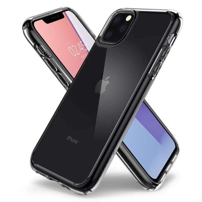 Etui Spigen Ultra Hybrid na iPhone 11 Pro - przezroczyste - obrazek 14