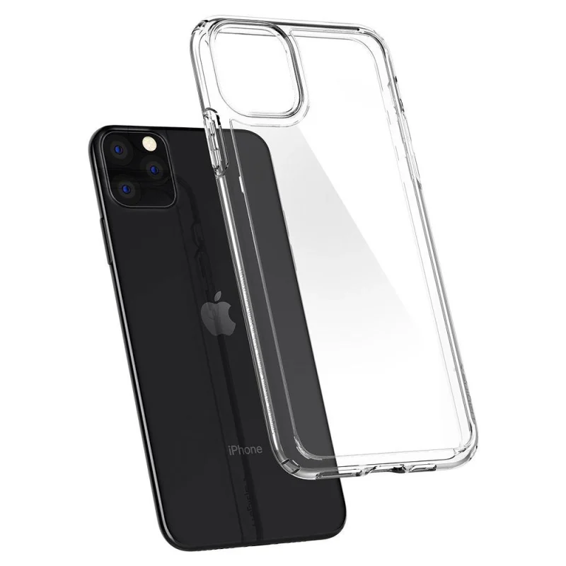 Etui Spigen Ultra Hybrid na iPhone 11 Pro - przezroczyste - obrazek 15