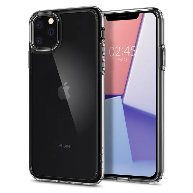 Etui Spigen Ultra Hybrid na iPhone 11 Pro - przezroczyste - obrazek 9