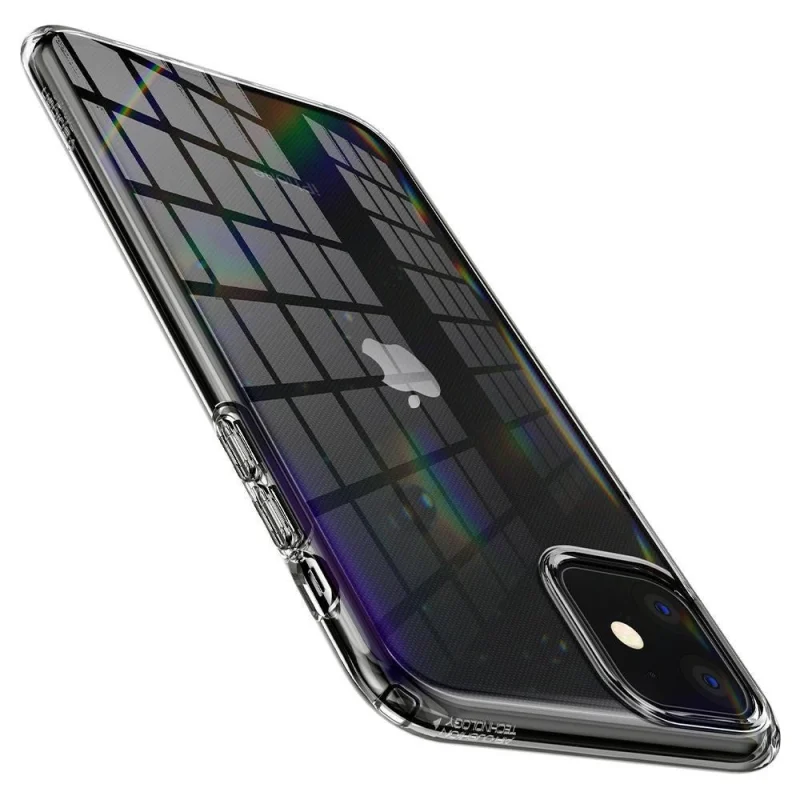 Etui Spigen Liquid Crystal na iPhone 11 - przezroczyste - obrazek 5