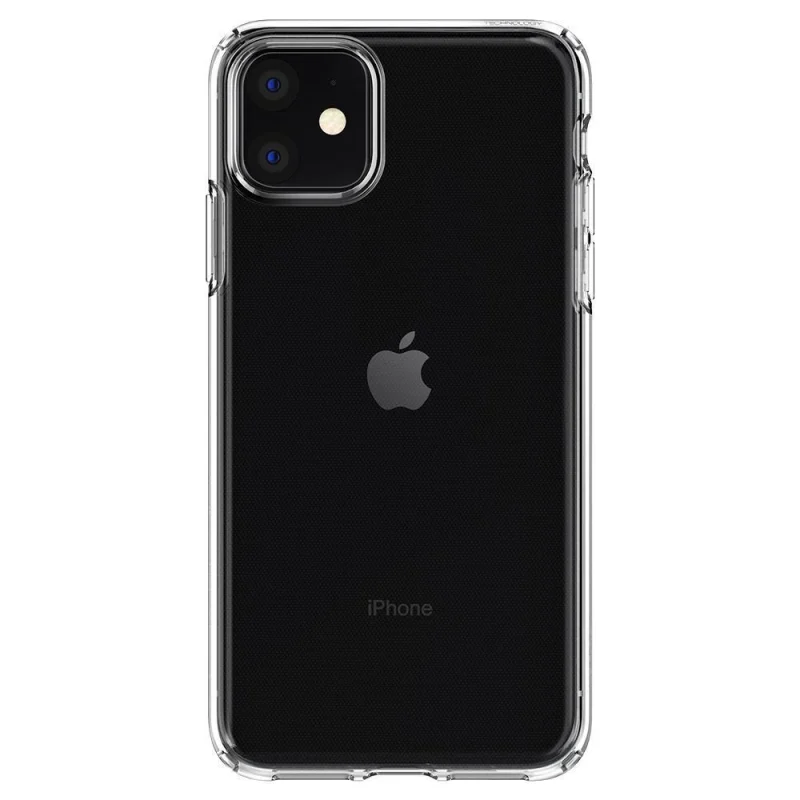 Etui Spigen Liquid Crystal na iPhone 11 - przezroczyste - obrazek 7