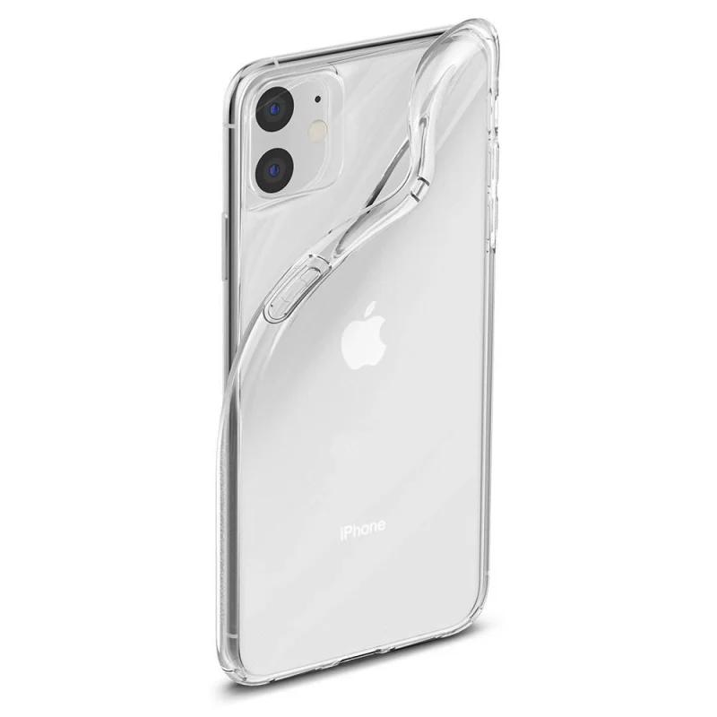 Etui Spigen Liquid Crystal na iPhone 11 - przezroczyste - obrazek 8