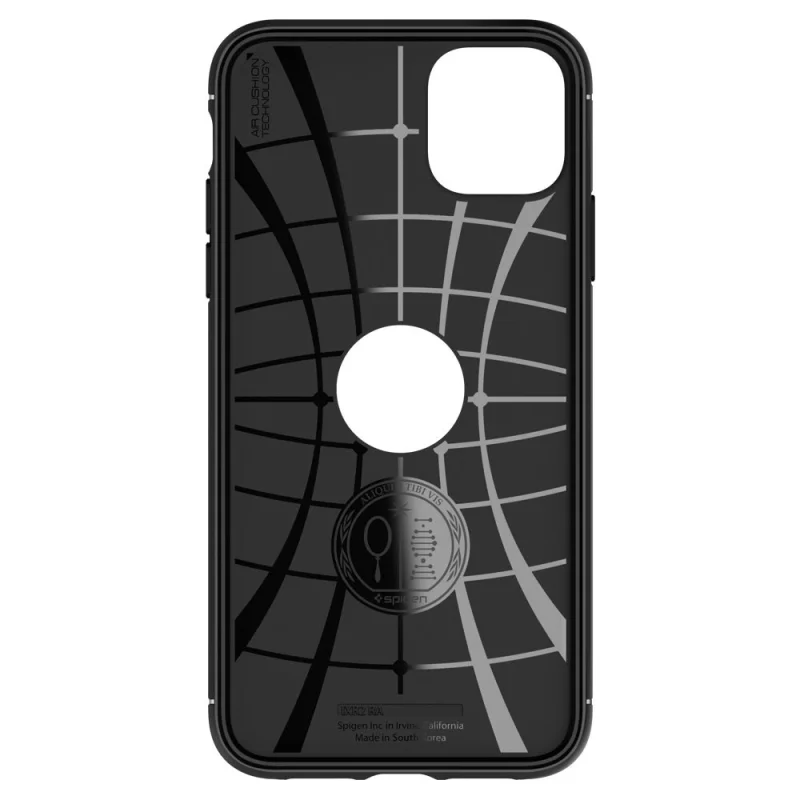 Etui Spigen Rugged Armor na iPhone 11 - czarny mat - obrazek 7