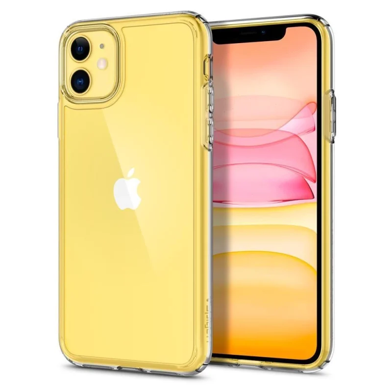 Etui Spigen Ultra Hybrid na iPhone 11 - przezroczyste - obrazek 2