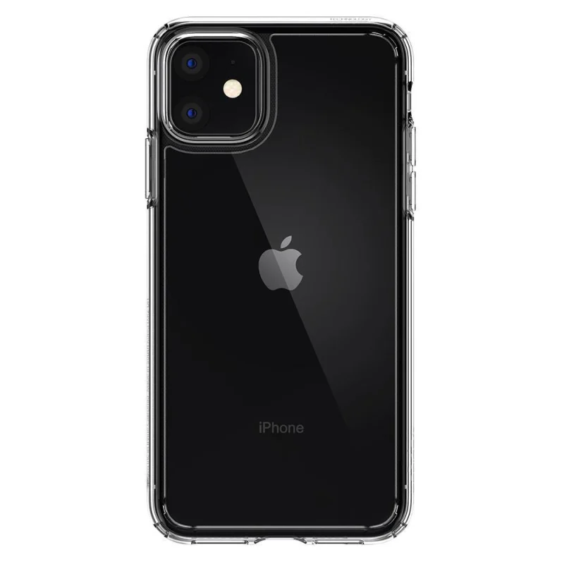 Etui Spigen Ultra Hybrid na iPhone 11 - przezroczyste - obrazek 7