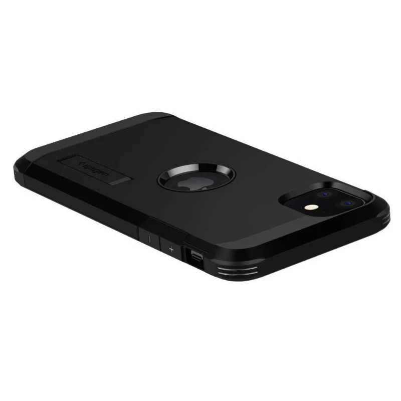 Etui Spigen Tough Armor na iPhone 11 - czarne - obrazek 10