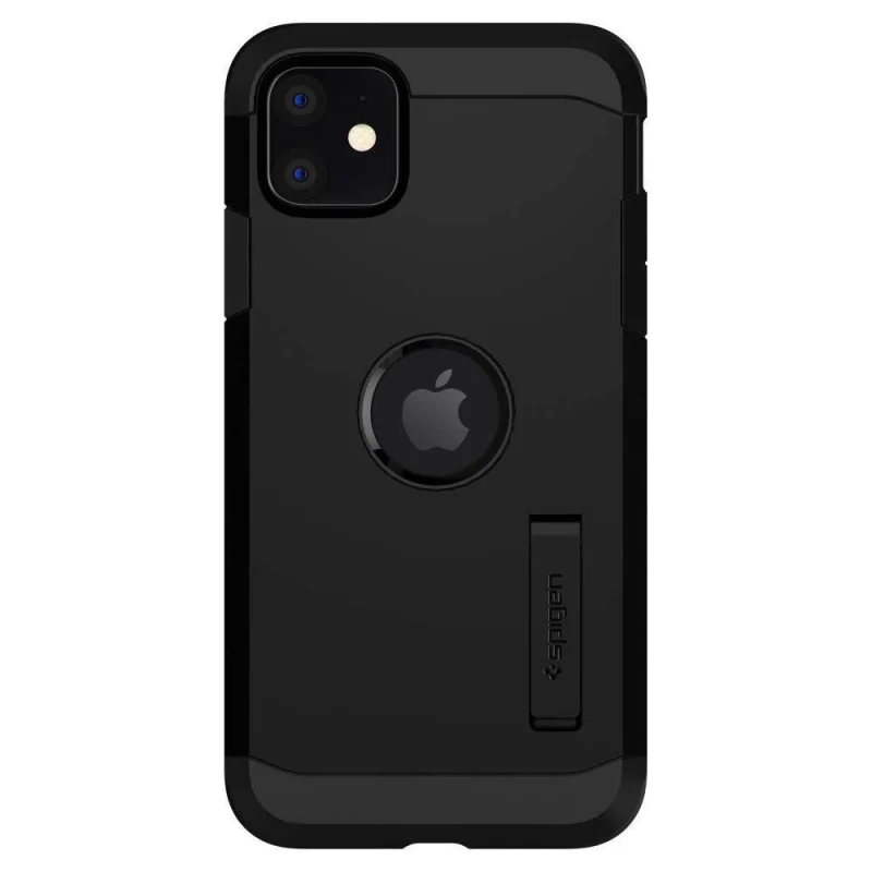 Etui Spigen Tough Armor na iPhone 11 - czarne - obrazek 11