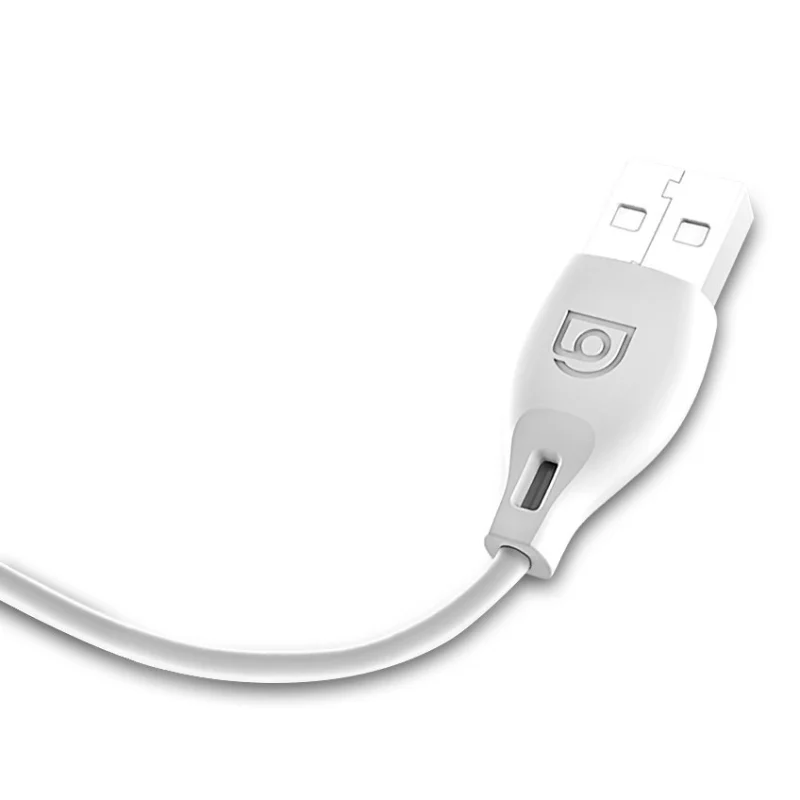 Dudao przewód kabel USB Typ C 2.1A 1m biały (L4T 1m white) - obrazek 5