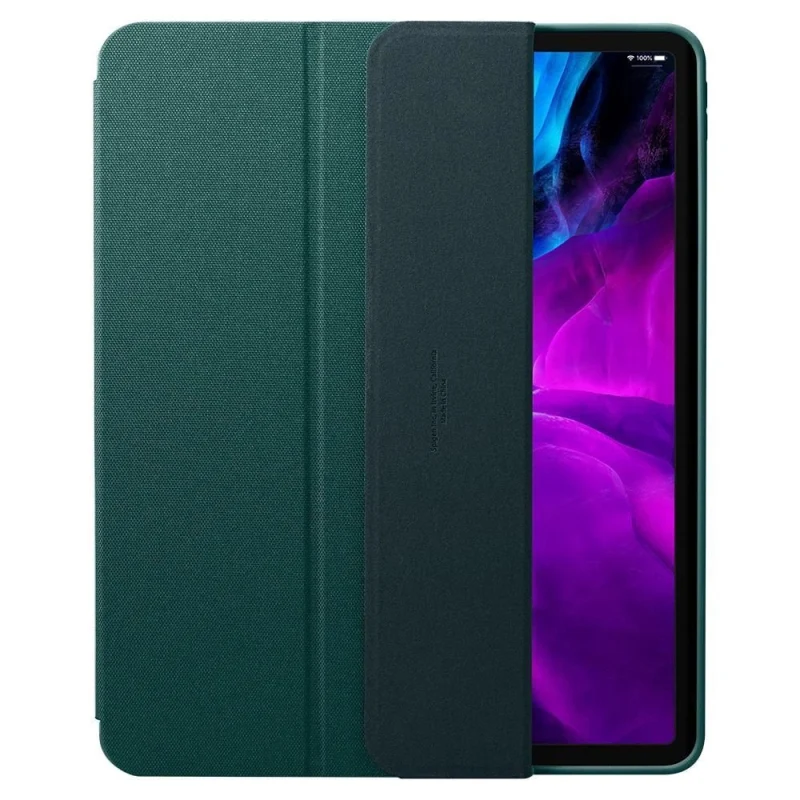 Etui Spigen Urban Fit na iPad Pro 11'' 2020 / 2021 / 2022 - ciemnozielone - obrazek 2