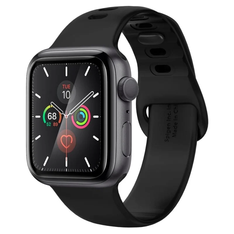 Szkło hybrydowe Spigen ProFlex EZ Fit na Apple Watch 4/5/6/SE (44mm) - obrazek 13