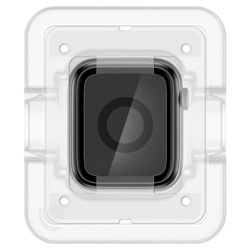 Szkło hybrydowe Spigen ProFlex EZ Fit na Apple Watch 4/5/6/SE (44mm) - obrazek 15