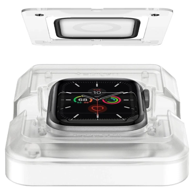 Szkło hybrydowe Spigen ProFlex EZ Fit na Apple Watch 4/5/6/SE (44mm) - obrazek 16