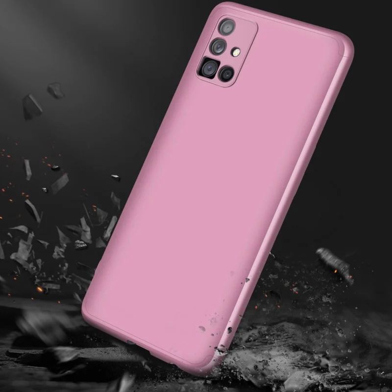 GKK 360 Protection Case etui na całą obudowę przód + tył Samsung Galaxy M51 różowy - obrazek 6