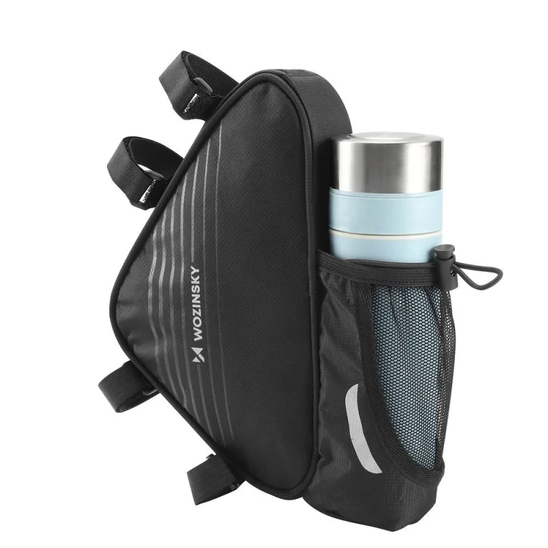 Wozinsky torba rowerowa pod ramę 1,5l czarna (WBB23BK) - obrazek 6