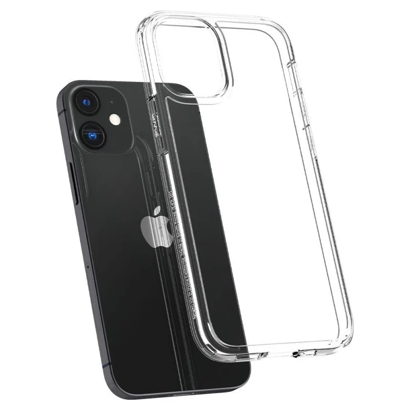 Etui Spigen Ultra Hybrid na iPhone 12 mini - przezroczyste - obrazek 6