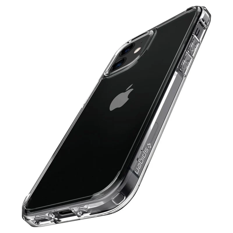 Etui Spigen Ultra Hybrid na iPhone 12 mini - przezroczyste - obrazek 8