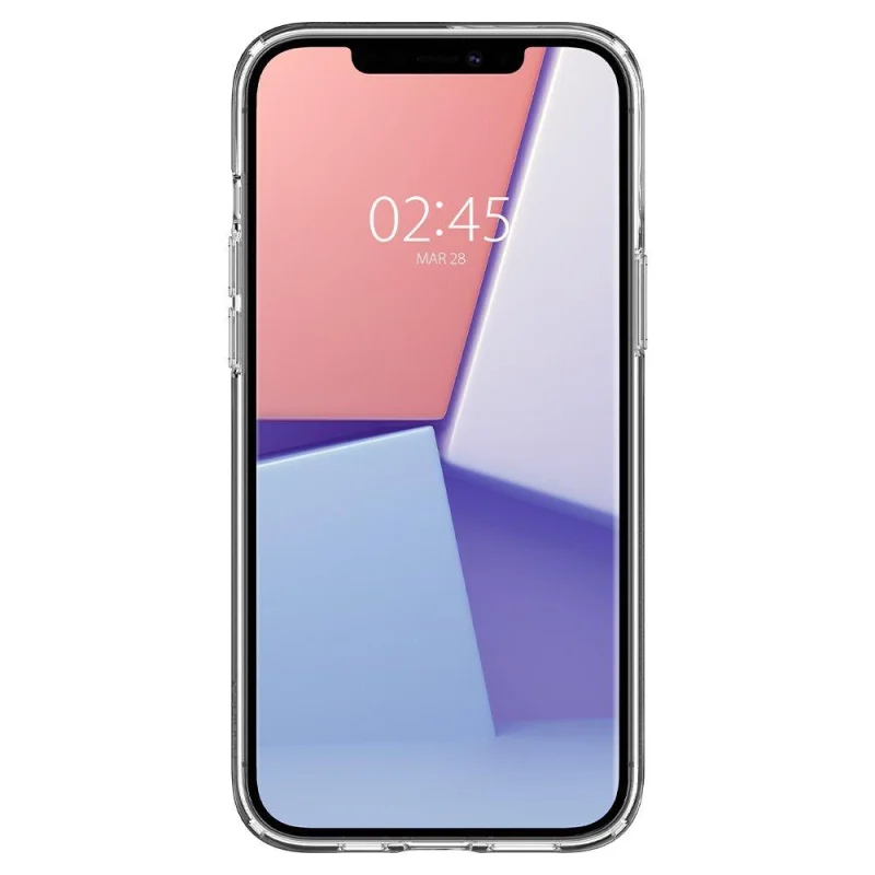 Etui Spigen Liquid Crystal na iPhone 12 / iPhone 12 Pro - przezroczyste - obrazek 3