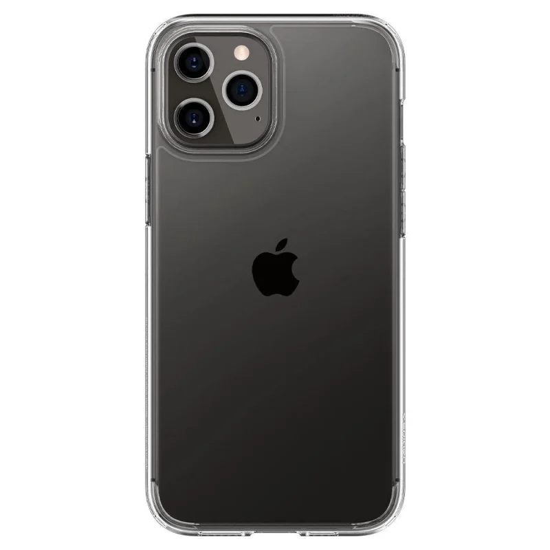 Etui Spigen Ultra Hybrid na iPhone 12 / iPhone 12 Pro - przezroczyste - obrazek 2