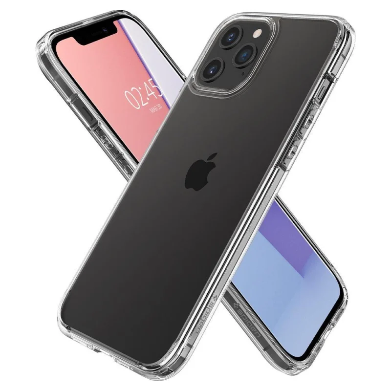 Etui Spigen Ultra Hybrid na iPhone 12 / iPhone 12 Pro - przezroczyste - obrazek 7