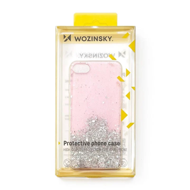 Wozinsky Star Glitter błyszczące etui pokrowiec z brokatem Samsung Galaxy S21+ 5G (S21 Plus 5G) czarny - obrazek 8