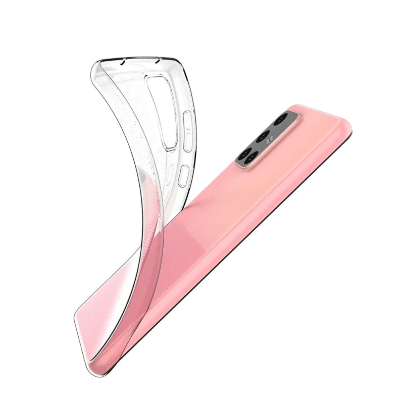 Żelowy pokrowiec etui Ultra Clear 0.5mm Samsung Galaxy A72 4G przezroczysty - obrazek 3