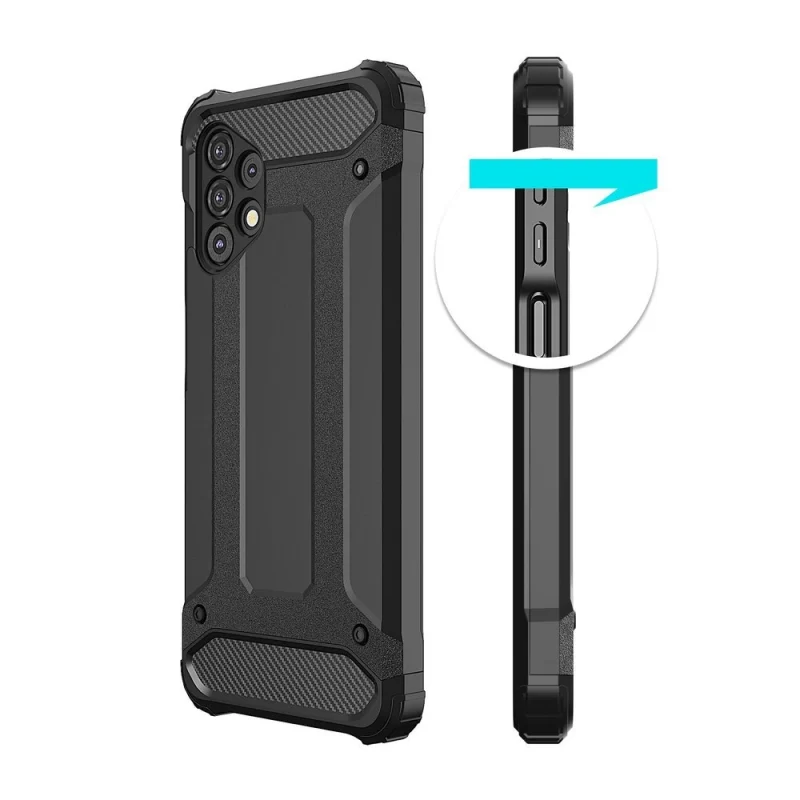 Hybrid Armor pancerne hybrydowe etui pokrowiec Samsung Galaxy A32 5G złoty - obrazek 6