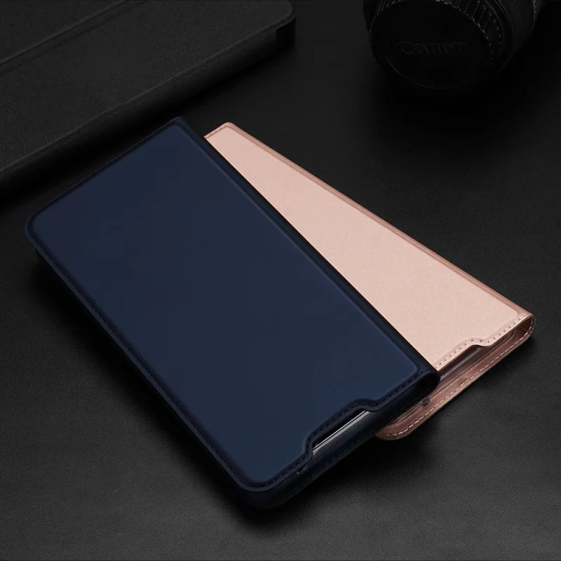 DUX DUCIS Skin Pro kabura etui pokrowiec z klapką Samsung Galaxy A72 4G niebieski - obrazek 10