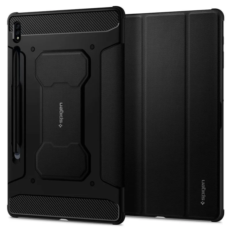 Etui Spigen Rugged Armor Pro na Samsung Galaxy Tab S7 / S8 11'' - czarne - obrazek 10