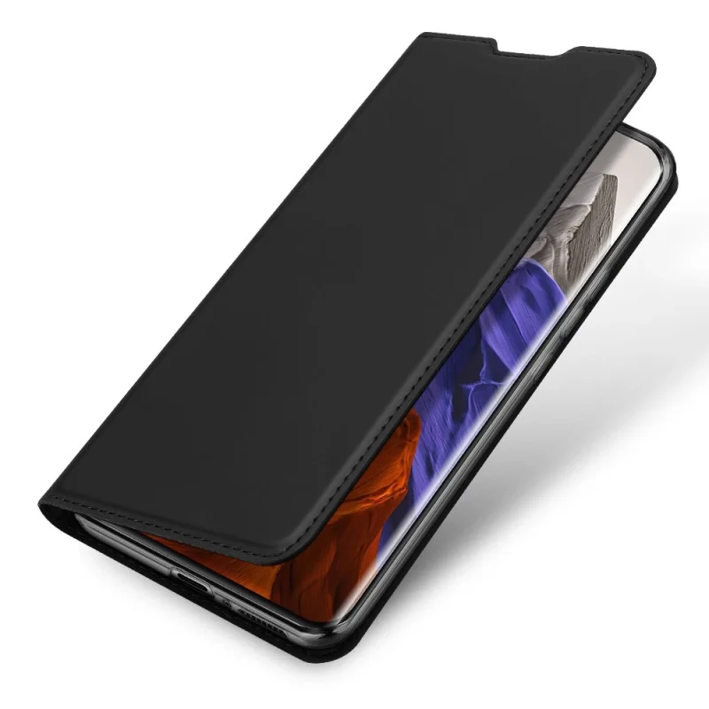 DUX DUCIS Skin Pro kabura etui pokrowiec z klapką Xiaomi Mi 11 Pro czarny - obrazek 4