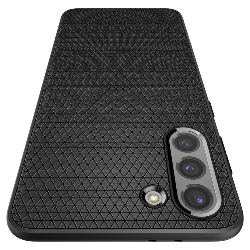 Etui Spigen Liquid Air na Samsung Galaxy S21 - czarny mat - obrazek 9